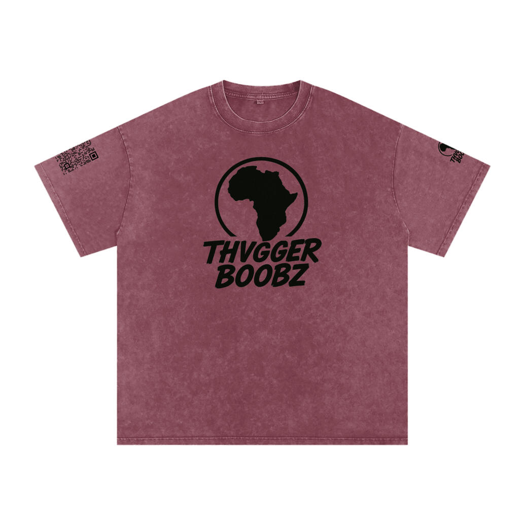 Thvgger BooBz Snow Washed T-Shirt Thvgger BooBz Merch